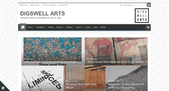 Desktop Screenshot of digswellarts.org